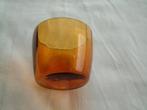 antiek glas oker geel kom of glas oid Leerdam?, Ophalen of Verzenden, Gebruikt
