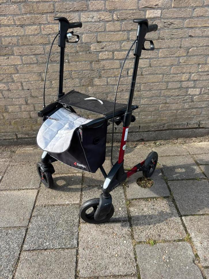 Topro Troja rollator voor lange personen steun kan hoog, Diversen, Rollators, Gebruikt, Lichtgewicht, Opvouwbaar, Ophalen of Verzenden
