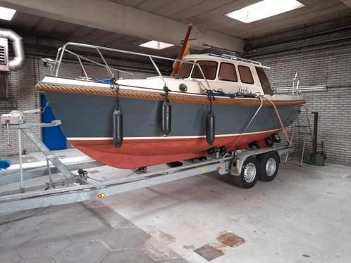 Haber type 660 M kajuit sloep, Watersport en Boten, Sloepen, Gebruikt, 10 tot 30 pk, 6 meter of meer, Binnenboordmotor, Diesel