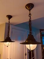 2 mooie hanglampen, Unieke aparte kleur! Zgan.., Ophalen of Verzenden, Zo goed als nieuw