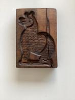 En oude in fijn relief gesneden speculaasplank, Antiek en Kunst, Antiek | Keukenbenodigdheden, Ophalen of Verzenden