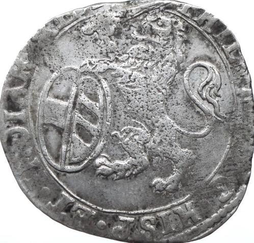 Spaanse Nederlanden - Brabant escalin 1623 (zilver), Postzegels en Munten, Munten | Nederland, Losse munt, Overige waardes, Vóór koninkrijk