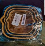 6-delige set keukenzeef aftapmand vergiet plastic €9,95, Ophalen of Verzenden, Nieuw