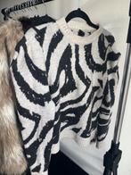 Shoeby gebreide trui met zebra print, Maat 38/40 (M), Shoeby, Zwart, Ophalen of Verzenden