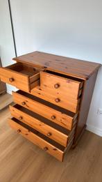 Kleding kast hout, Ophalen, 100 tot 150 cm, 1 of 2 laden, Zo goed als nieuw