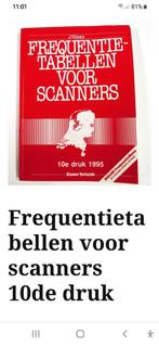 Frequentietabellen voor scanners, Ophalen of Verzenden, Catalogus