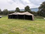 Leger tent 5x10, Caravans en Kamperen, Tenten, Ophalen, Gebruikt
