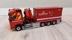 Wsi Volvo FH4 8x2 Bredenoord aggregaten met container, Hobby en Vrije tijd, Modelauto's | 1:50, Ophalen of Verzenden, Nieuw, Bus of Vrachtwagen