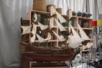 Prachtig groot modelschip H.M.S. Victory 1805 (190 cm !!!), Hobby en Vrije tijd, Modelbouw | Boten en Schepen, Ophalen, Zo goed als nieuw