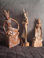 Indisch houtsnijwerk, Antiek en Kunst, Kunst | Beelden en Houtsnijwerken, Ophalen of Verzenden