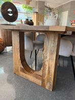 Magazijn Leegverkoop Rechte eettafel mangohout SALE 260 cm, Nieuw, Ophalen of Verzenden, Info@wkhome.nl, Argonweg 20 Amersfoort