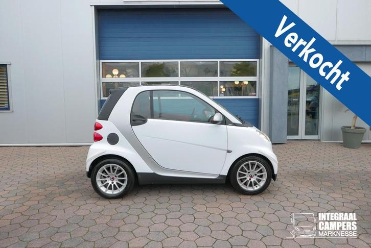 smart fortwo coupé 1.0 Passion | Met triangel | Trekstang |, Caravans en Kamperen, Campers, tot en met 2, Overige merken, Benzine