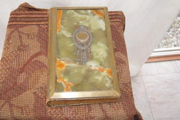 Foto album met insigne  ( Antiek beschikbaar voor biedingen