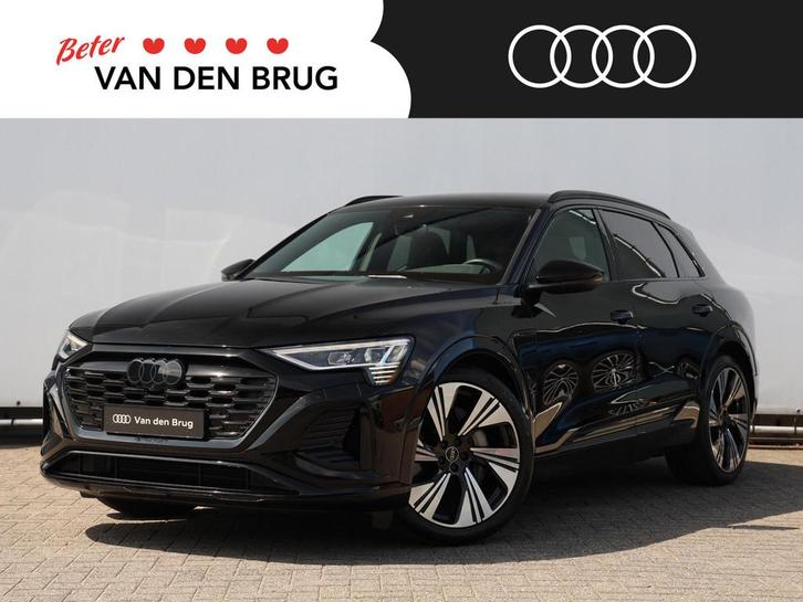Audi Q8 e-tron 55 quattro S Edition 115 kWh 408pk | RS-stoel, Auto's, Audi, Bedrijf, Te koop, Q8 e-tron, 4x4, ABS, Achteruitrijcamera