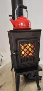 Jøtul 602N Dichte deur en glasdeur! Als nieuw, Gebruikt, Houtkachel, Ophalen of Verzenden, Vrijstaand