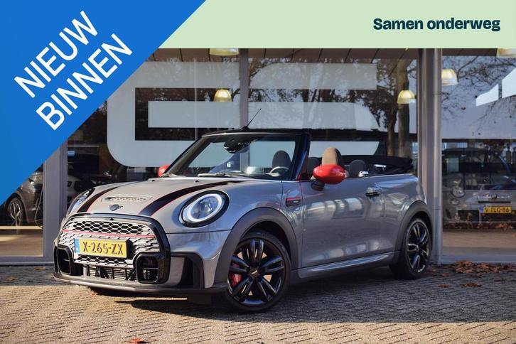 Mini Mini Cabrio 2.0 John Cooper Works JCW Pack |HUD|ACC|CAR, Auto's, Mini, Bedrijf, Te koop, Cabrio, ABS, Achteruitrijcamera