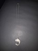 Ketting met witte draak (nieuw), Ophalen of Verzenden, Nieuw, Wit, Ketting