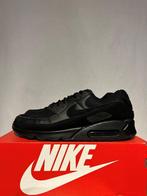 Maat 47,5 - Nike Air Max 90 Triple Black, Kleding | Heren, Schoenen, Verzenden, Zwart, Nike, Nike