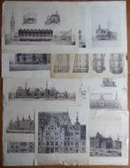 Bouwkundig Tijdschrift 6e deel. Architectuur ontwerpen 1875, Ophalen of Verzenden