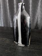 Glazen Bloem vaas, Ophalen of Verzenden, Gebruikt, Glas, Minder dan 50 cm