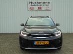 Kia Stonic 1.0 T-GDi MHEV 100PK AUTOMAAT NAVI HOGE INSTAP, Auto's, Kia, Automaat, Zwart, Bedrijf, Metallic lak