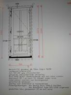 Hardhouten voordeurkozijn, Doe-het-zelf en Verbouw, Deuren en Horren, 100 tot 120 cm, 215 cm of meer, Nieuw, Ophalen of Verzenden