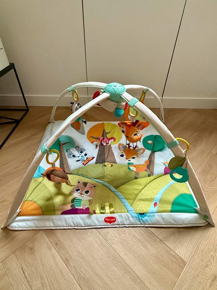 Tiny Love Deluxe Babygym - in het bos, Kinderen en Baby's, Speelgoed | Speelkleden, Zo goed als nieuw, Ophalen of Verzenden