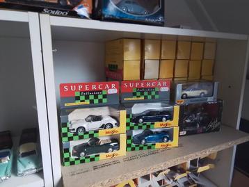 Grote partij miniatuur auto's in OVP. beschikbaar voor biedingen