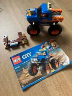 Lego city monstertruck 60180, Ophalen of Verzenden, Zo goed als nieuw, Complete set, Lego