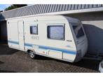 Adria Unica B 461 UB Stapelbed 5 persoons mover voortent '02, Caravans en Kamperen, Caravans, Rondzit, Bedrijf, 750 - 1000 kg
