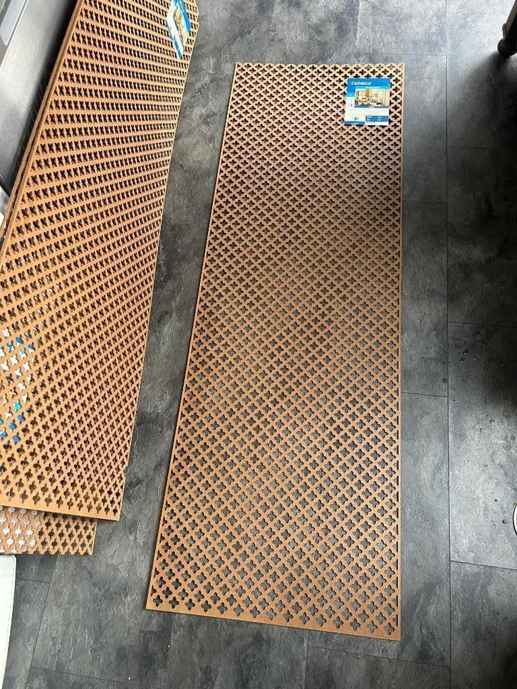 4 Radiator ombouw panelen 183 x 61, Doe-het-zelf en Verbouw, Platen en Panelen, Nieuw, Overige materialen, Minder dan 20 mm, Ophalen