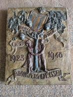 Joekel 49 cm wandplaat plaquette terraco Beesel 1948, Ophalen