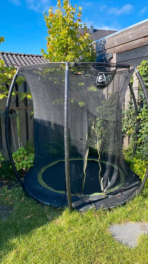 Exit trampoline inground 180cm, Kinderen en Baby's, Speelgoed | Buiten | Trampolines, Zo goed als nieuw, Ophalen