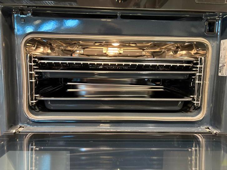 Ksk998290M AEG SteamPro, Witgoed en Apparatuur, Ovens, Nieuw, Inbouw, Oven met grill, 45 tot 60 cm, 45 tot 60 cm, Hete lucht, Ophalen