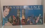Reclame poster maybeliline, Verzamelen, Ophalen, Gebruikt, Reclamebord