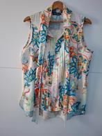 Witte frisse blouse in Paisleymotief Perla Nera maat M 40/42, Wit, Ophalen of Verzenden, Zo goed als nieuw, Maat 38/40 (M)
