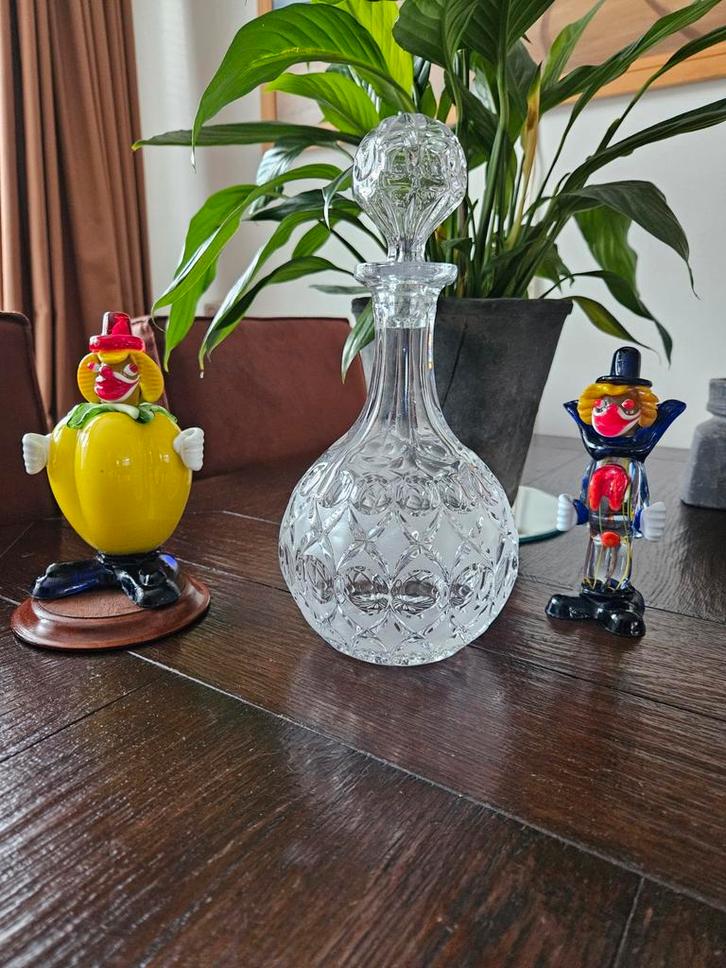 Kristallen karaf met stop van Nachtmann, Antiek en Kunst, Antiek | Glas en Kristal, Ophalen of Verzenden