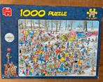 Jan van Haasteren puzzel/1000 stukjes/ op glad ijs, Hobby en Vrije tijd, Denksport en Puzzels, Ophalen of Verzenden, 500 t/m 1500 stukjes