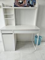 Ikea bureau mick met opzetstuk, Huis en Inrichting, Bureaus, Gebruikt, Ophalen