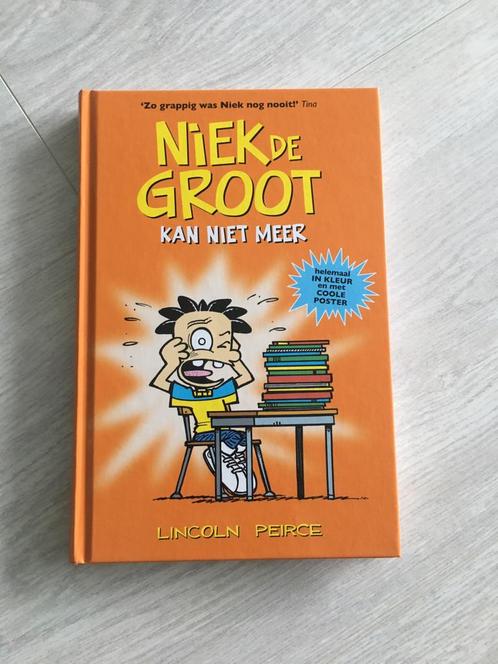 Lincoln Peirce - Niek de Groot kan niet meer, Boeken, Kinderboeken | Jeugd | onder 10 jaar, Zo goed als nieuw, Fictie algemeen