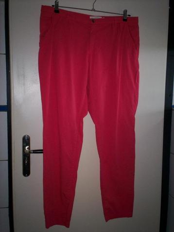 H& M / h & m Mooi Rood Broek / Pantalon Maat 46. 