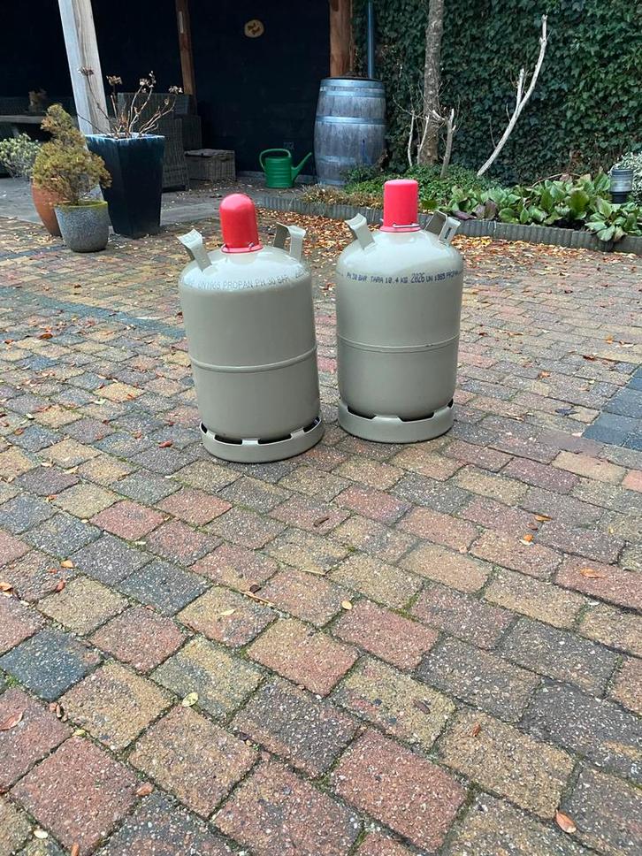 2 Duitse Gastanks, Tuin en Terras, Gasbarbecues, Gebruikt, Ophalen of Verzenden