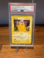Red Cheeks Pikachu 1st Edition Base Set PSA 7 - Pokemon, Ophalen of Verzenden, Zo goed als nieuw, Losse kaart