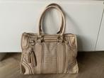 Beige handtas van Caroline biss, Ophalen of Verzenden, Gebruikt, Beige, Handtas