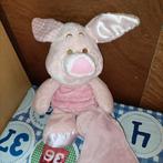 Roze Knorretje knuffel met doekje 30 cm groot, Kinderen en Baby's, Speelgoed | Knuffels en Pluche, Ophalen of Verzenden