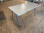 9x IKEA GALANT bureau 160x80 wit - in hoogte verstelbaar, Huis en Inrichting, Bureaus, Ophalen, In hoogte verstelbaar, Gebruikt
