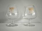 Twee vintage brandy glazen Carlos I, Ophalen of Verzenden, Zo goed als nieuw, Overige typen