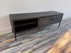 Tv-meubel Carving Mangohout 160 cm, 150 tot 200 cm, Nieuw, Ophalen of Verzenden, Minder dan 100 cm