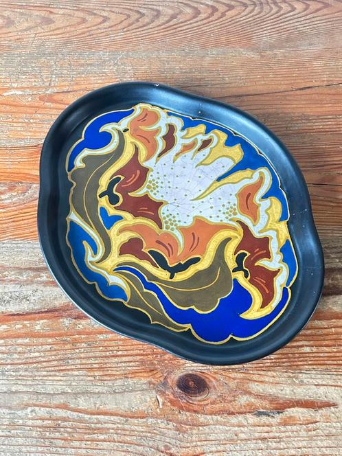 Art Deco schaal -  Arnhem Holland - Norma Gelria, Antiek en Kunst, Antiek | Schalen, Ophalen of Verzenden