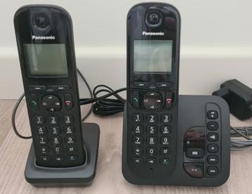 Panasonic DECT set met voicemail en ECO stralingsarm beschikbaar voor biedingen